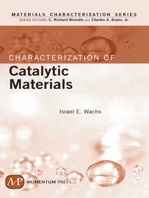 cover image of Characterization of Catalytic Materials